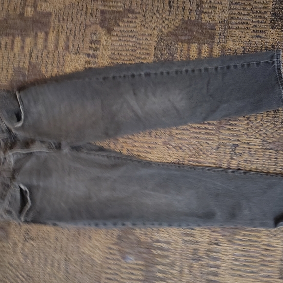 Women's Levi's Grey Straight Leg Jeans - Picture 2 of 7